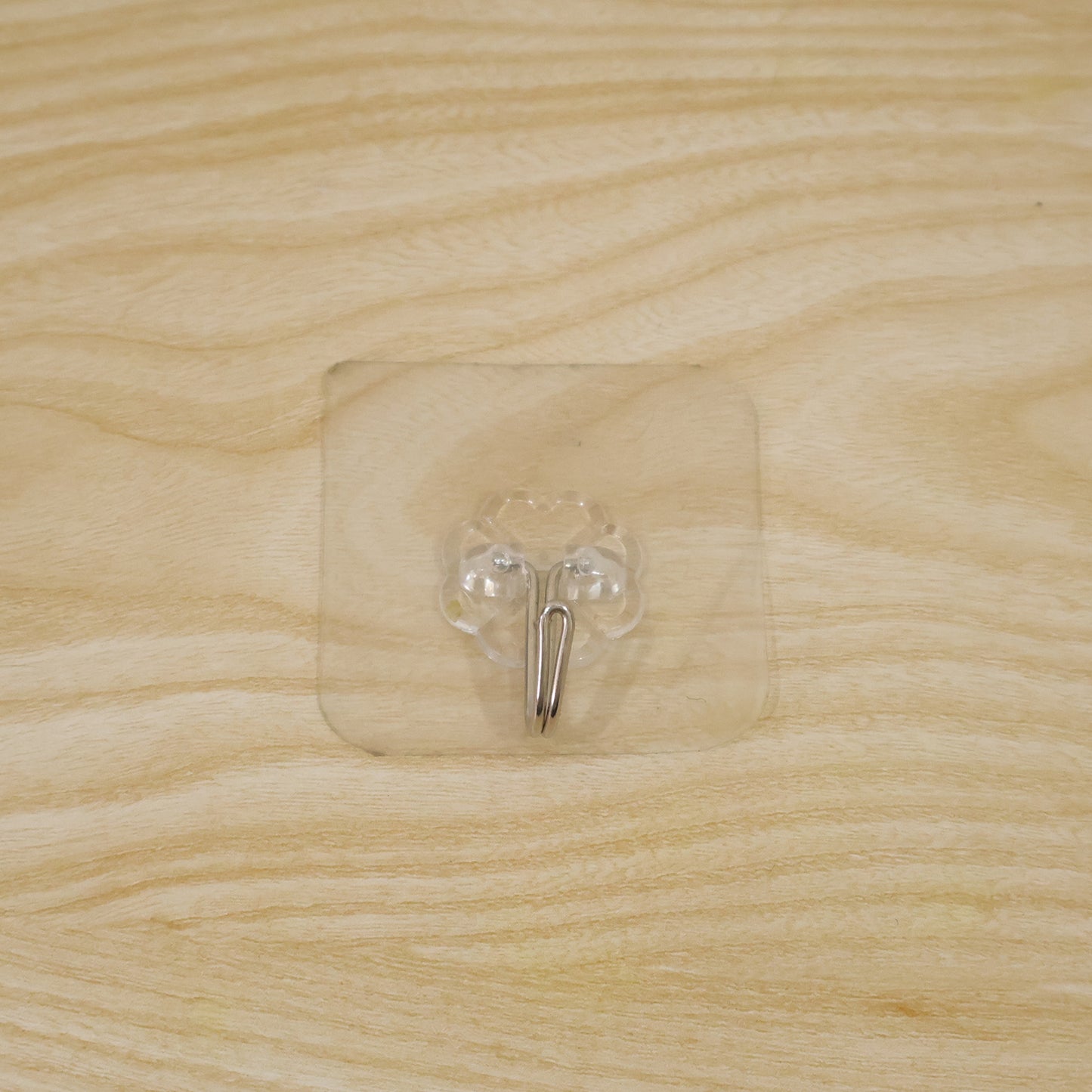 Transparent flower wall hook live product image