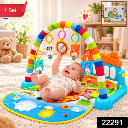 Baby piano activity play gym with hanging toys 22291