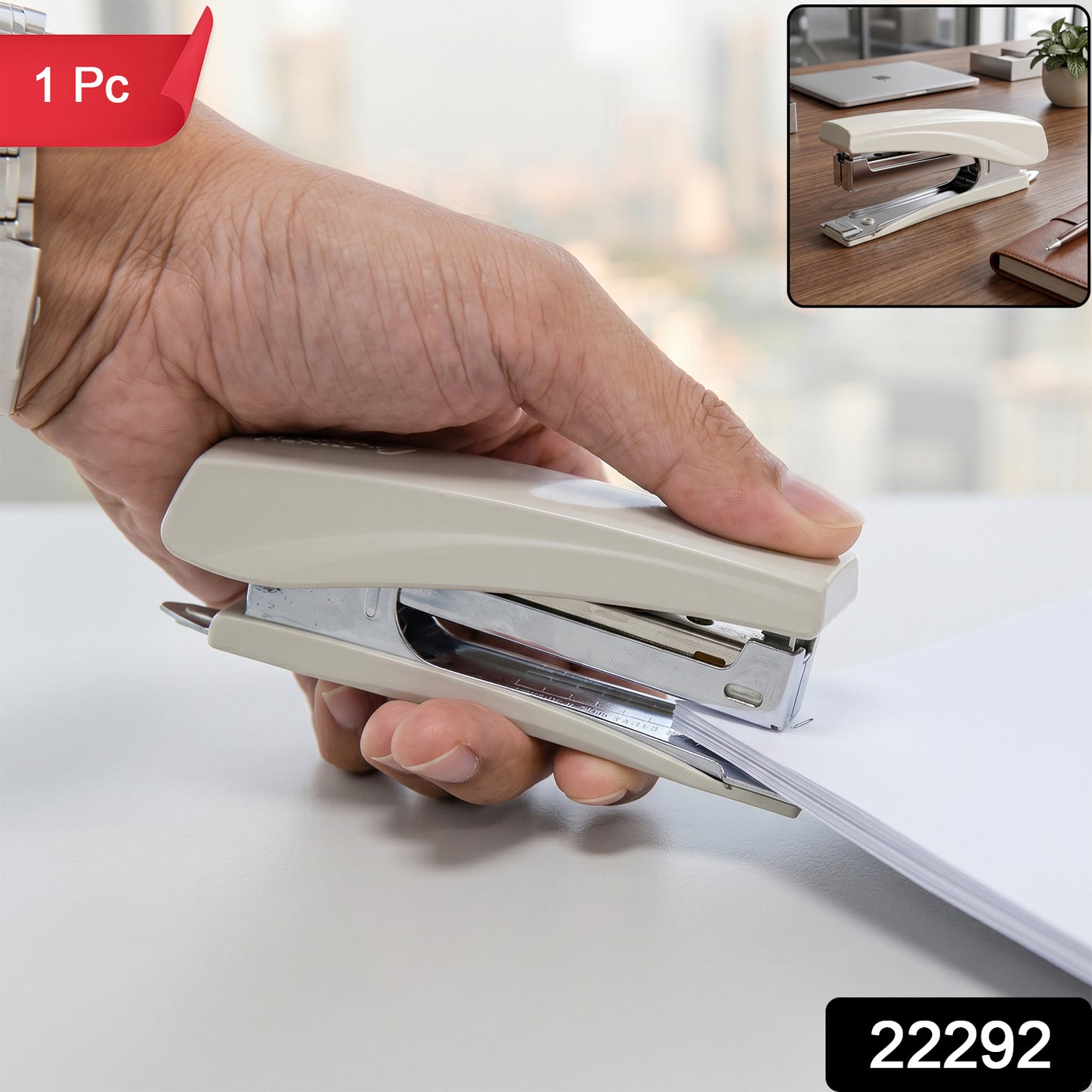 Kangaro HD-10D Professional Metal Stapler for Office, School and Home Use (1 Pc) - image 2