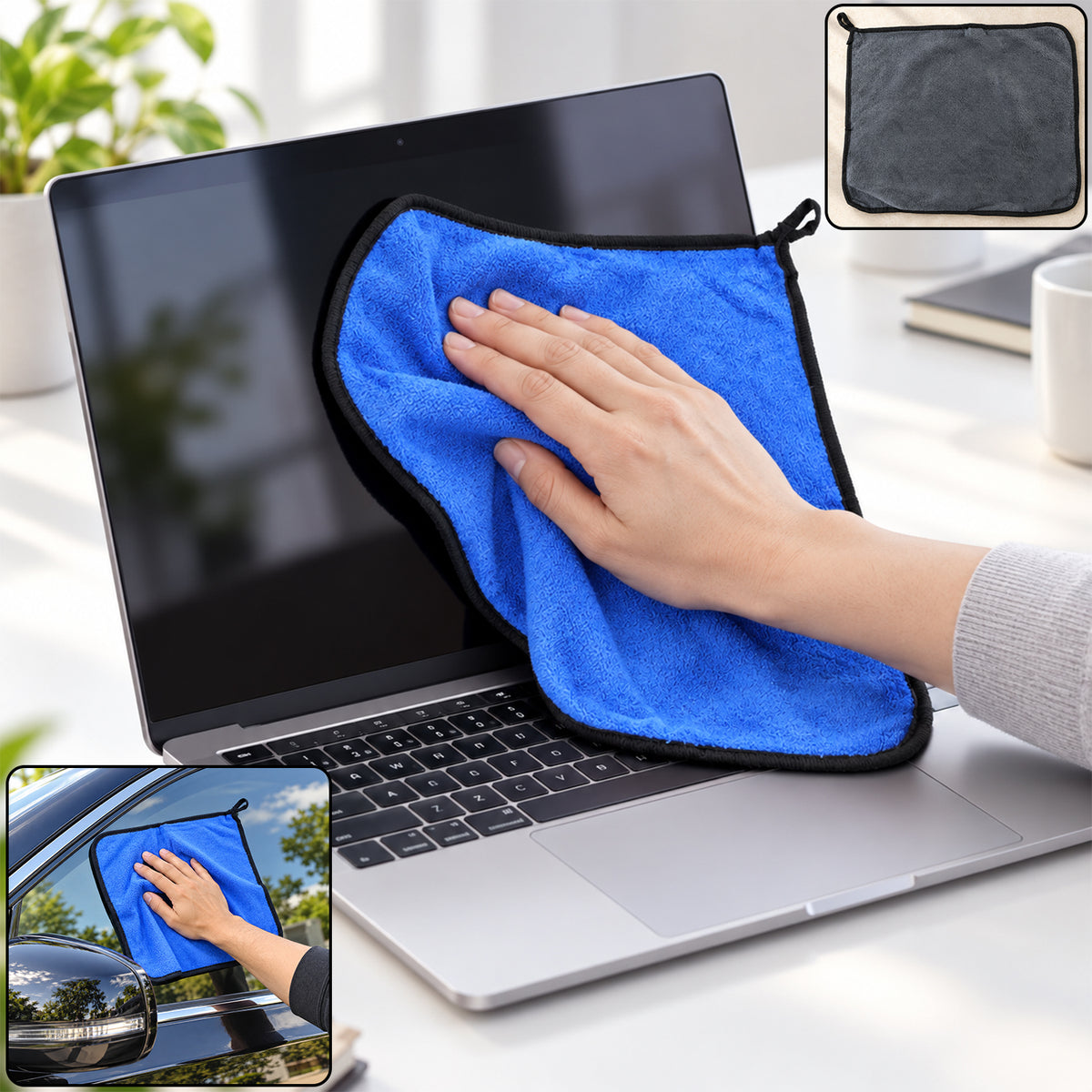 Multipurpose absorbent cleaning cloth image 1
