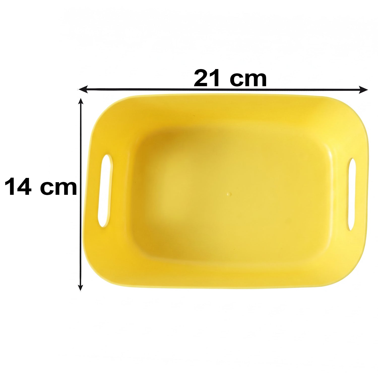 Storage basket size 21 cm by 14 cm