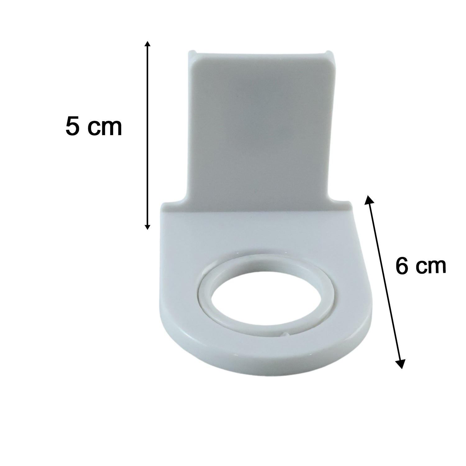 Wall mounted shampoo bottle holder product dimensions