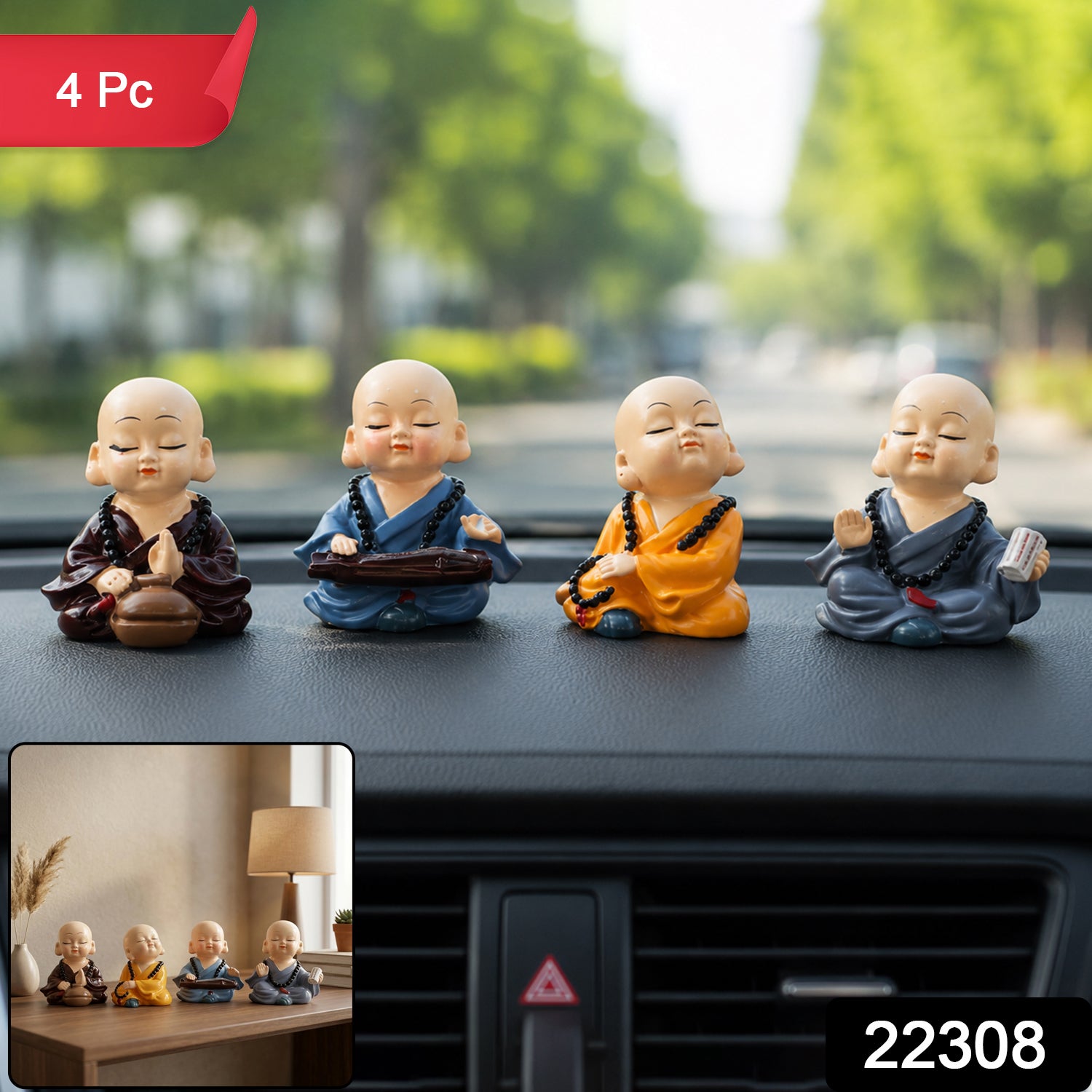 22308_baby_monk_buddha_set_no4 full SKU image