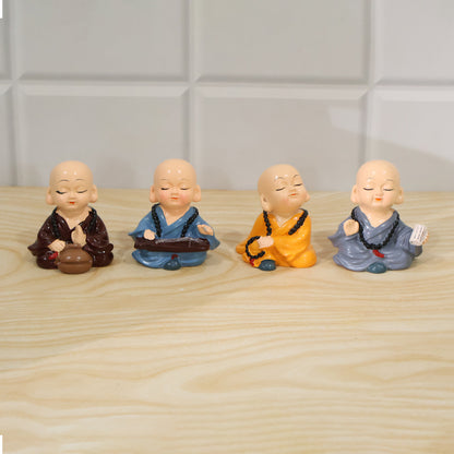 baby monk Buddha set live product photo
