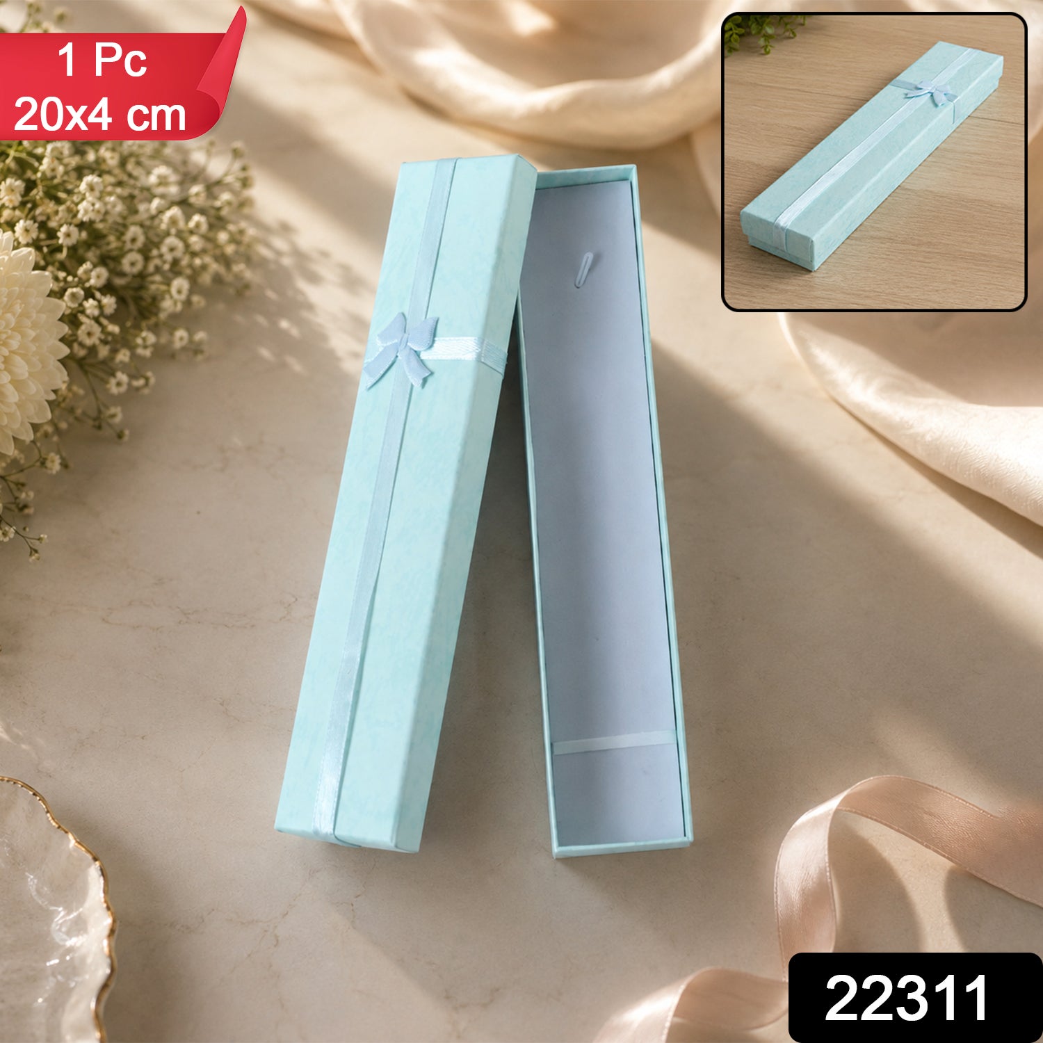 22311 paper long rectangle empty gift box SKU image