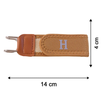 Buckleless elastic waist belt hook size 14 x 4 cm
