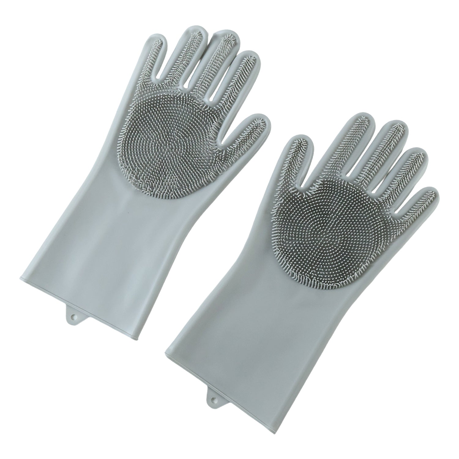 silicone cleaning gloves white background product image