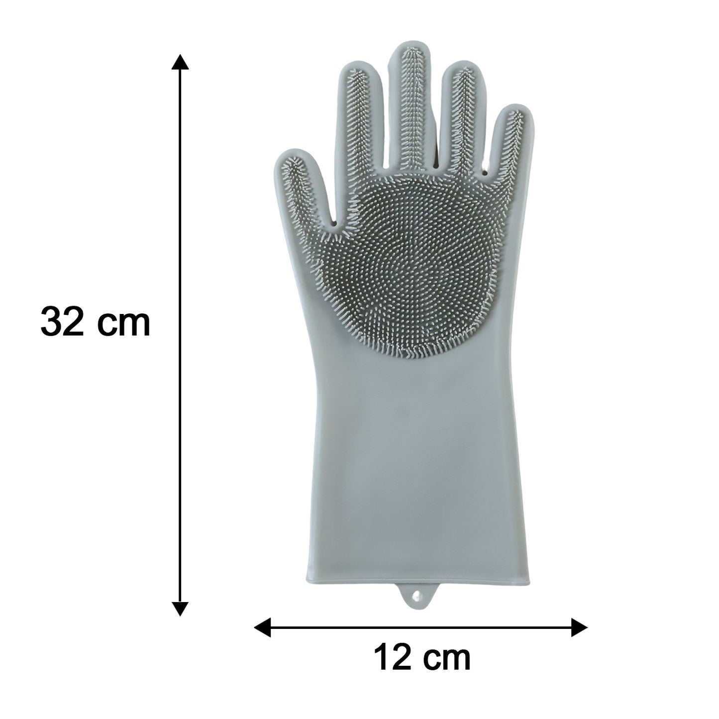silicone cleaning gloves size 32 x 12 cm