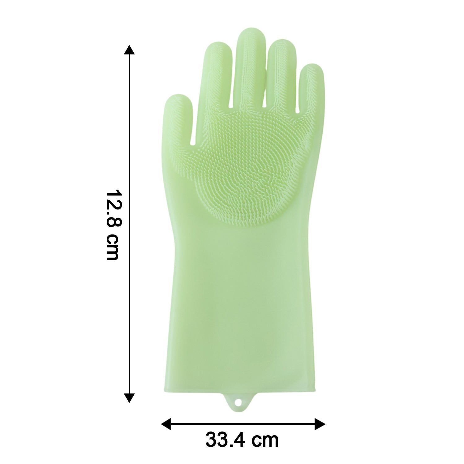 Silicone cleaning glove size 33.4 cm by 12.8 cm