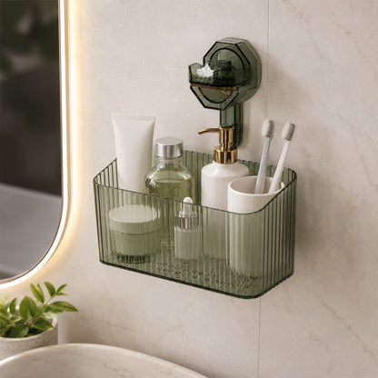 Bathroom wall mounted organizer