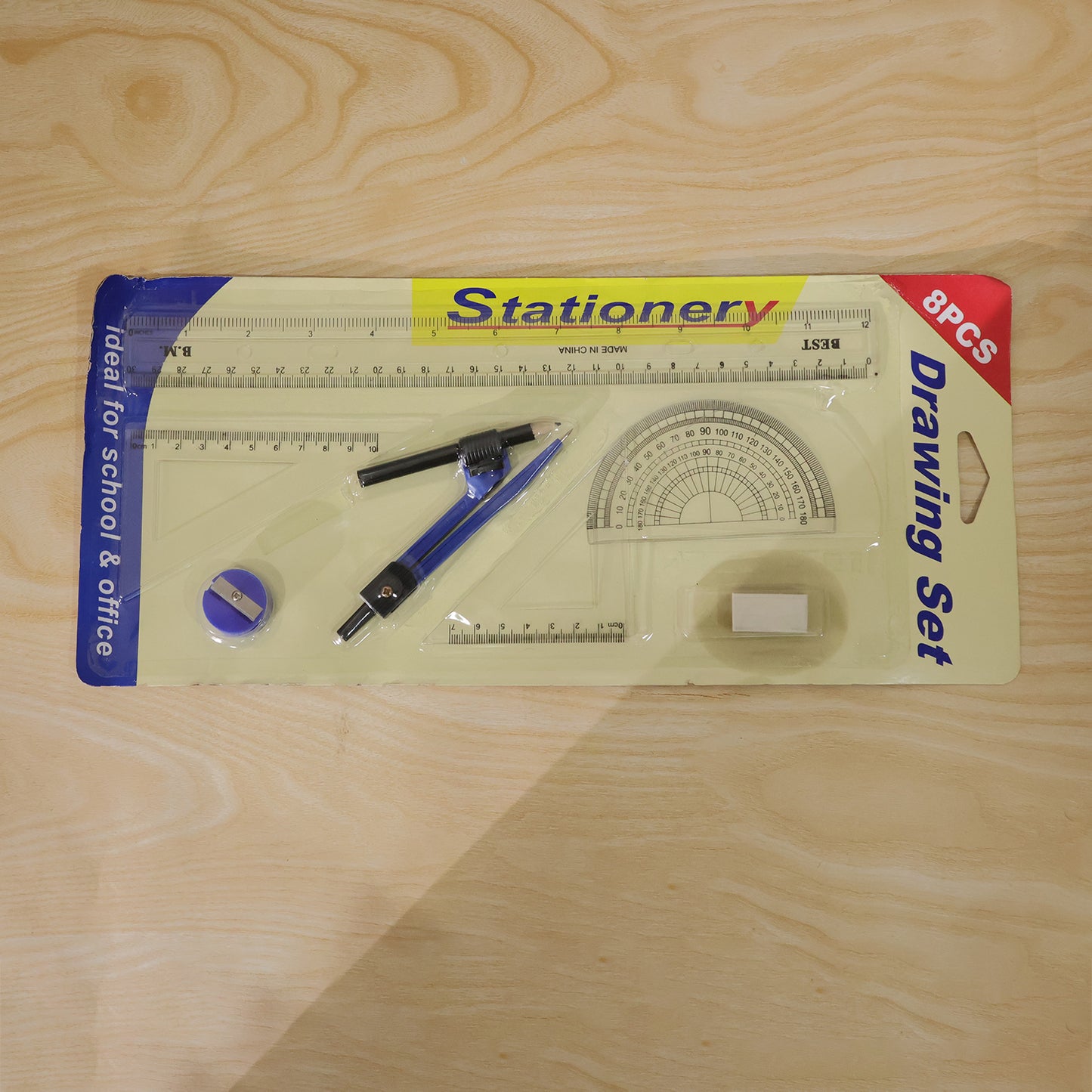 8 in 1 stationery drawing set live card package photo