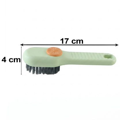 Liquid dispensing cleaning brush size guide