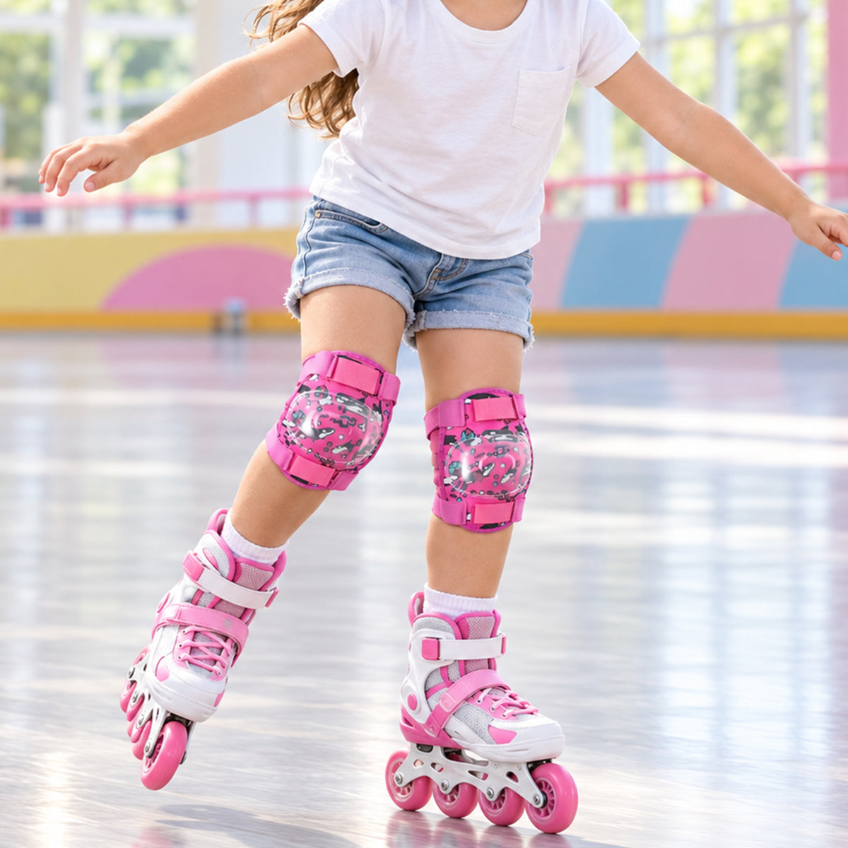 Knee pads padding view