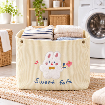 Foldable fabric storage basket product image 3