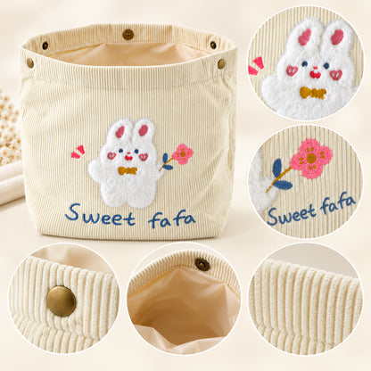 Foldable fabric storage basket product image 4
