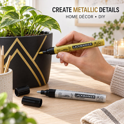 Craft decor metallic markers