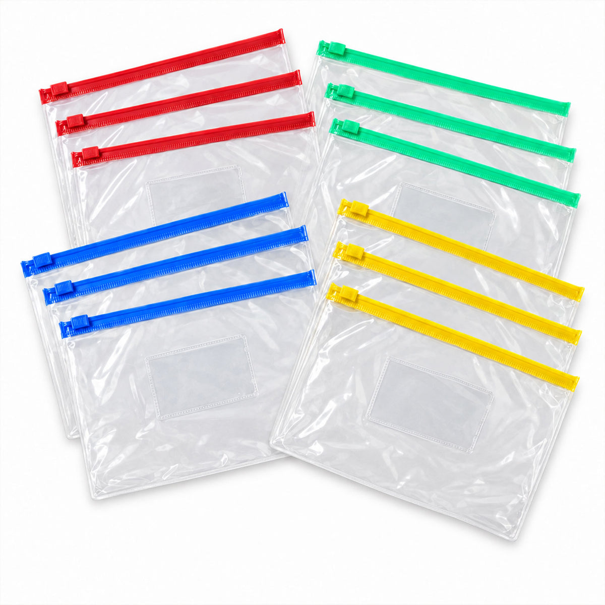 Transparent zipper storage pouch product image 5