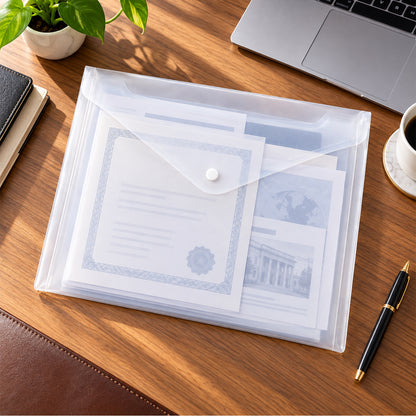 Plastic document file folder main image