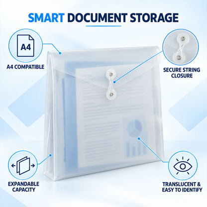 Plastic document file folder image 8