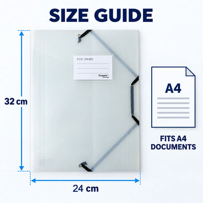Transparent file folder dimensions 32 by 24 centimetres