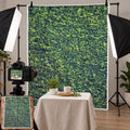 Leaf Print Photography Backdrop Cloth for Product Photos and Decor (100x75 Cm)