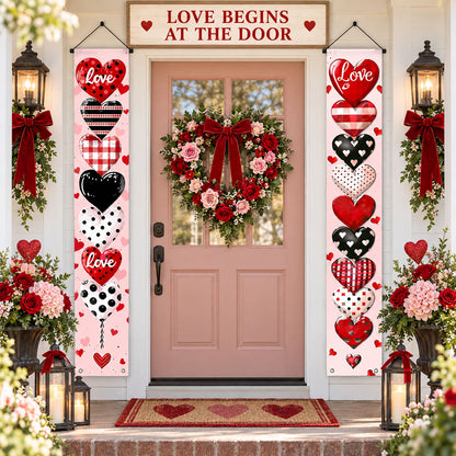 Door hanging backdrop pack