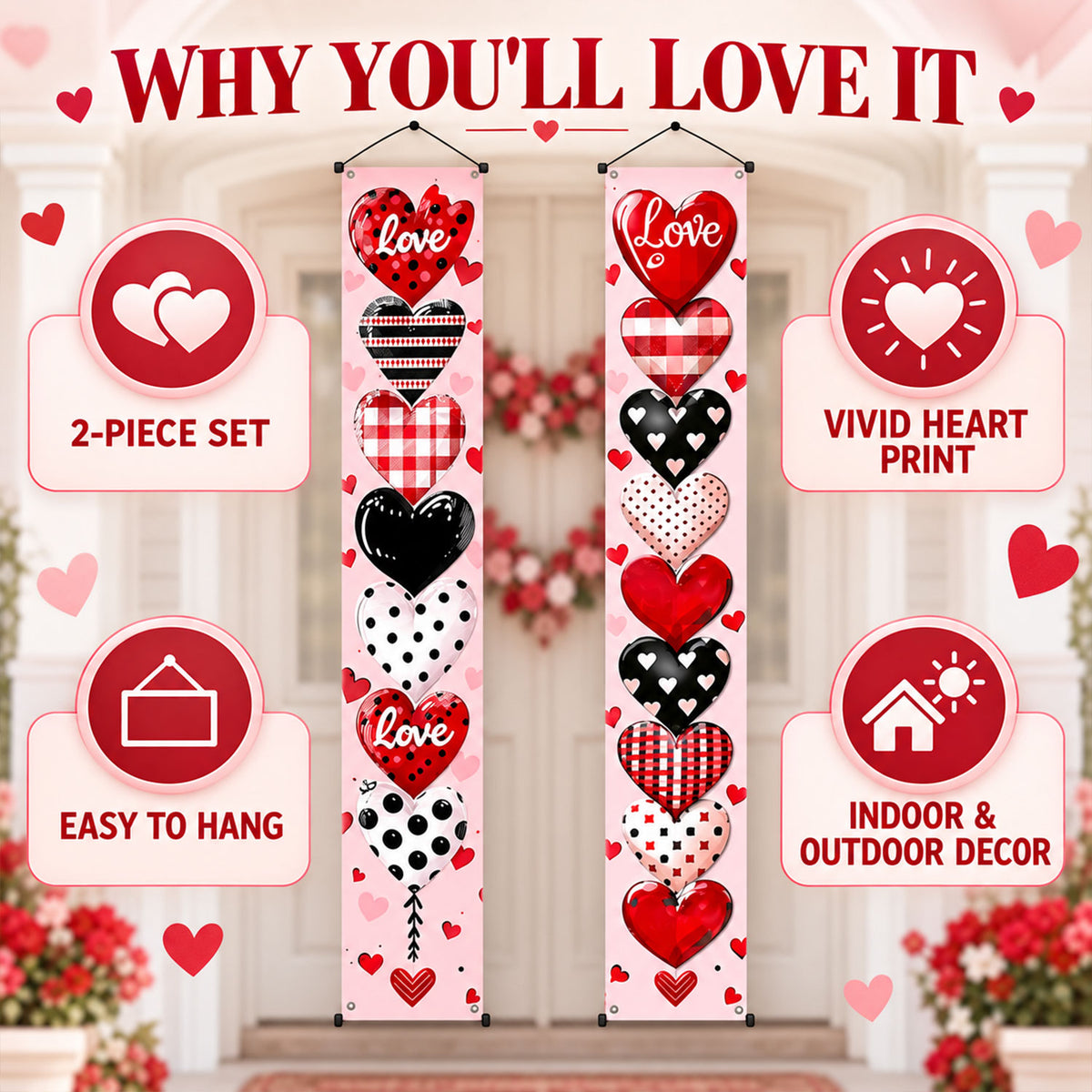 Backdrop curtain feature view