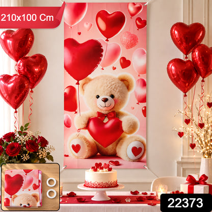 Teddy backdrop curtain pack