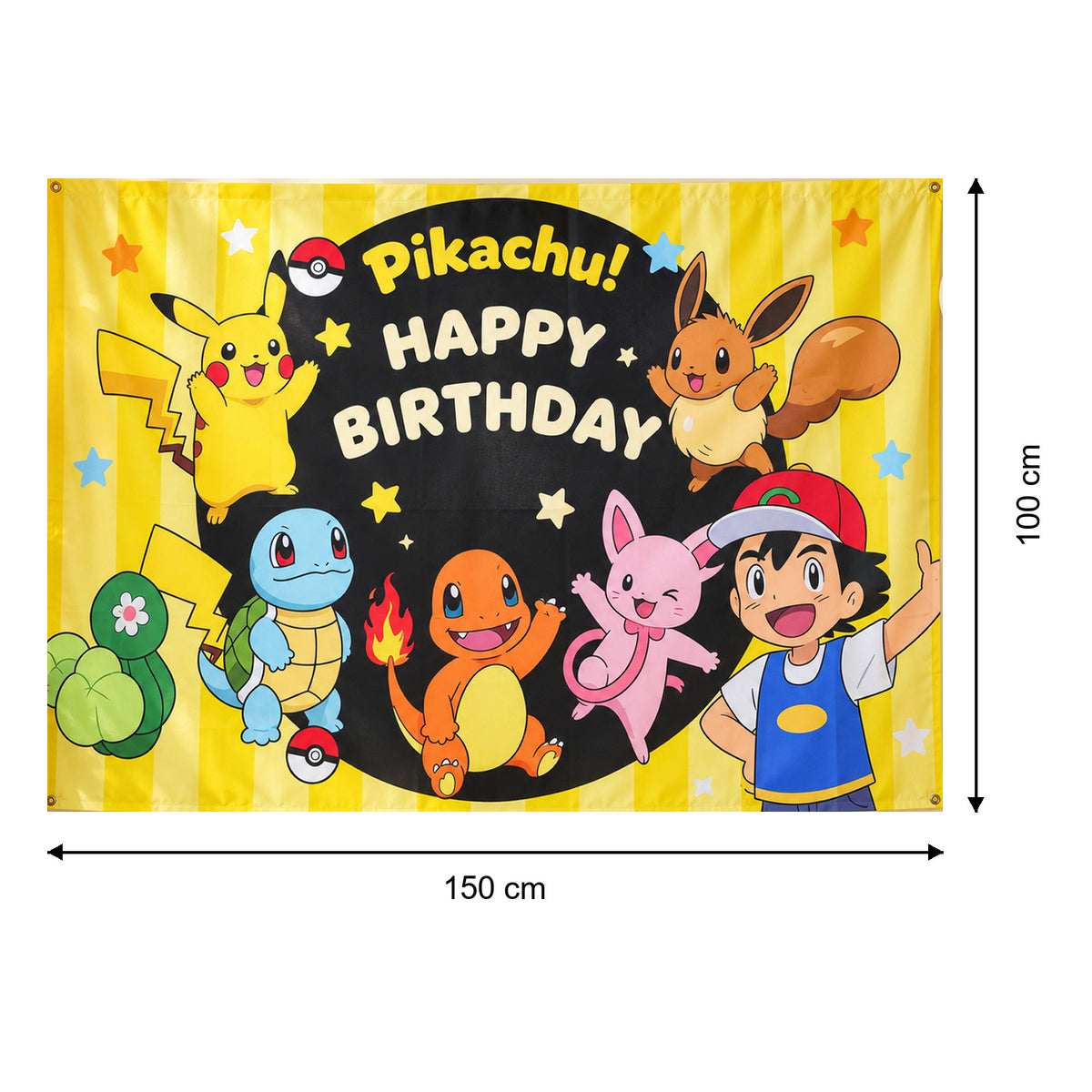 Decoration backdrop dimensions 150 x 100 cm