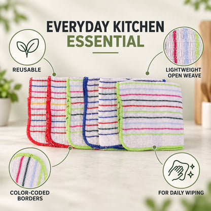 Soft cotton dish cloth product view