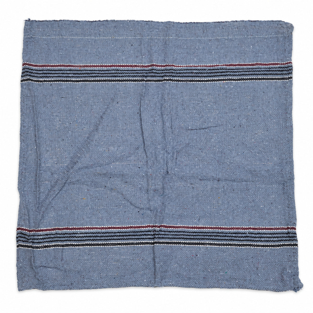Square floor cleaning cloth on white background