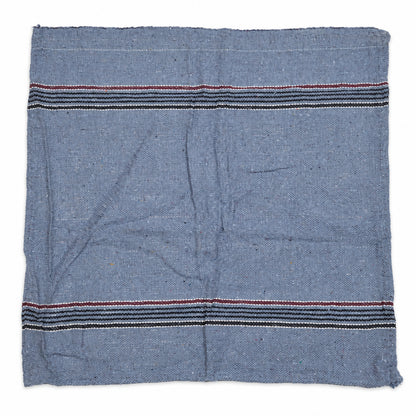 Square floor cleaning cloth on white background