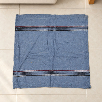 Unfolded square floor cleaning cloth