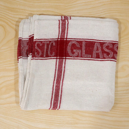 Folded cotton hand towels raw product view