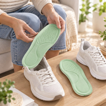 Soft foam shoe insole pair - view 3