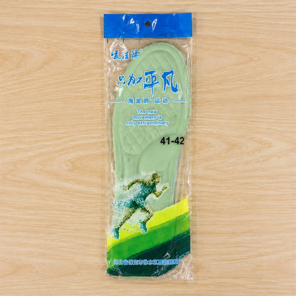 Actual packaged shoe insoles marked size 41-42