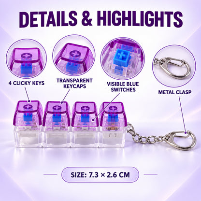 Keychain bag clip use