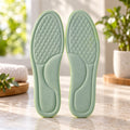 Soft Foam Shoe Insoles with Textured Surface for Daily Wear (1 Pair, Size 45-46)