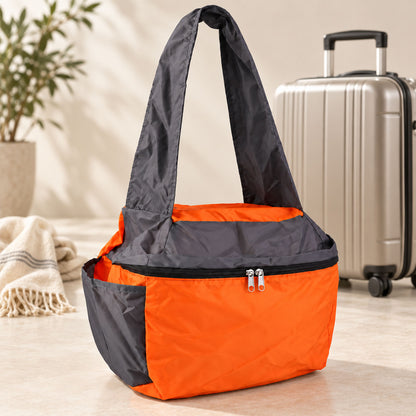 Travel tote bag features and use - view 05