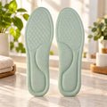 Soft Foam Shoe Insoles with Textured Surface for Daily Wear (1 Pair, Size 43-44)