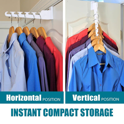 Folding multi slot hanger storage and features - view 08