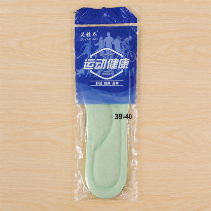 Actual packaged shoe insoles marked size 39-40