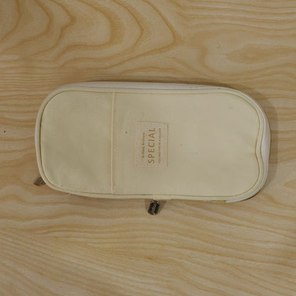 Actual photograph of storage zipper pouch