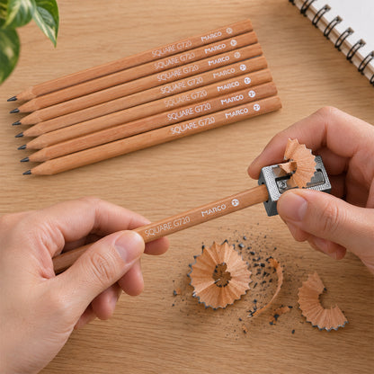 Wood writing pencil set - view 03