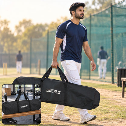 Long sports kit bag with carry handles - view 01