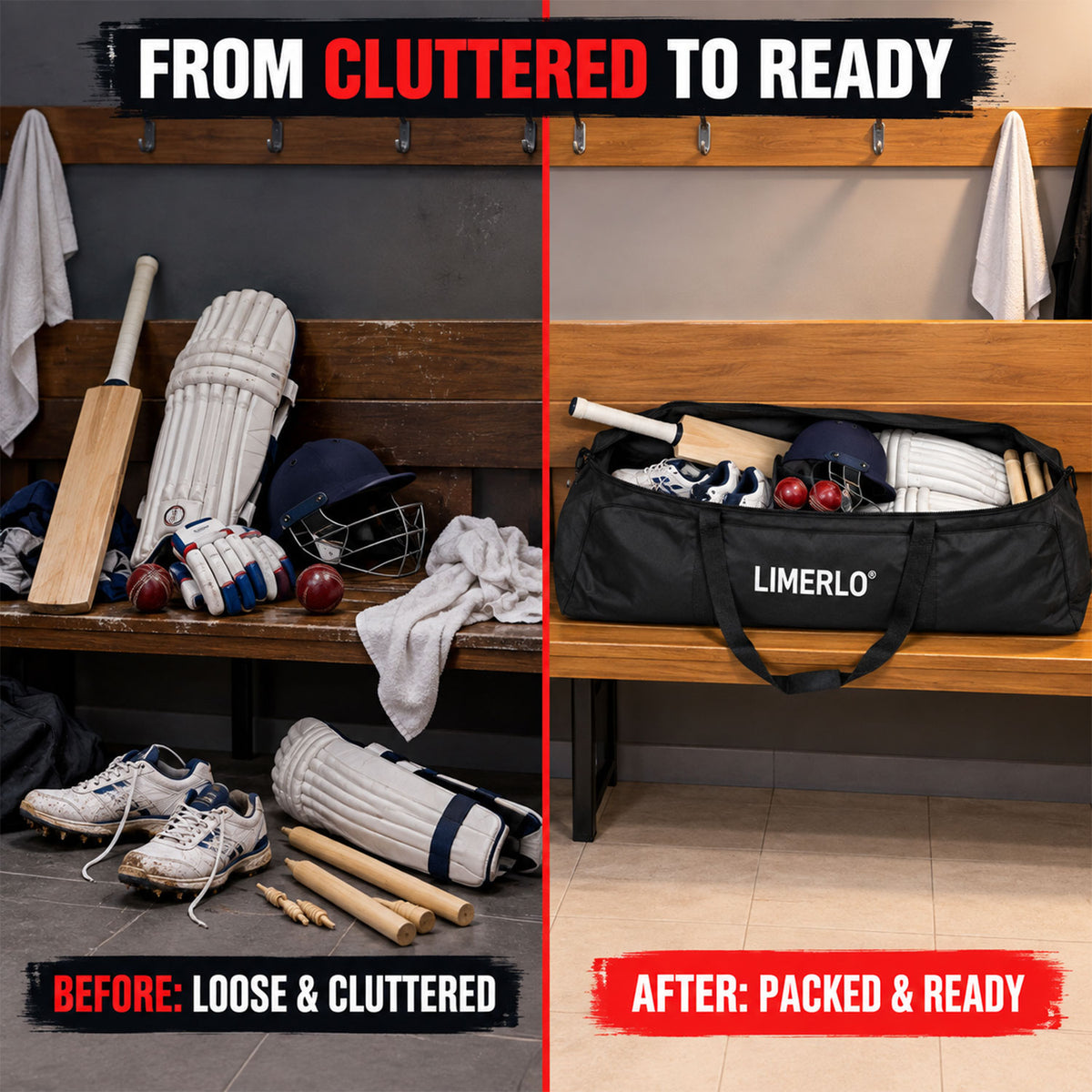Sports kit bag features and usage - view 06