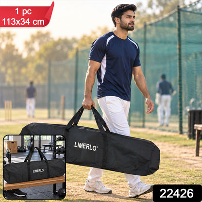 Sports kit bag with product code 22426 and 1 Pc 113x34 cm label
