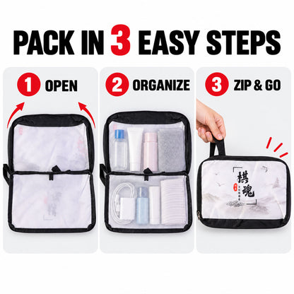 Travel organizer pouch details - view 06