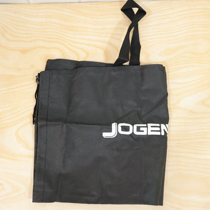 Actual photograph of folded sports kit bag