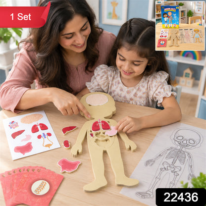 Human body anatomy puzzle product 22436